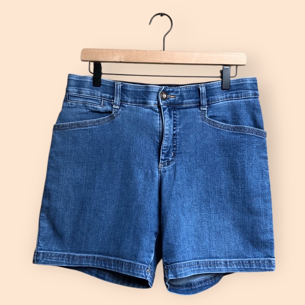 Lee Comfort Stretch Waistband Denim Shorts Casual Summer Jean Women’s 10 Medium